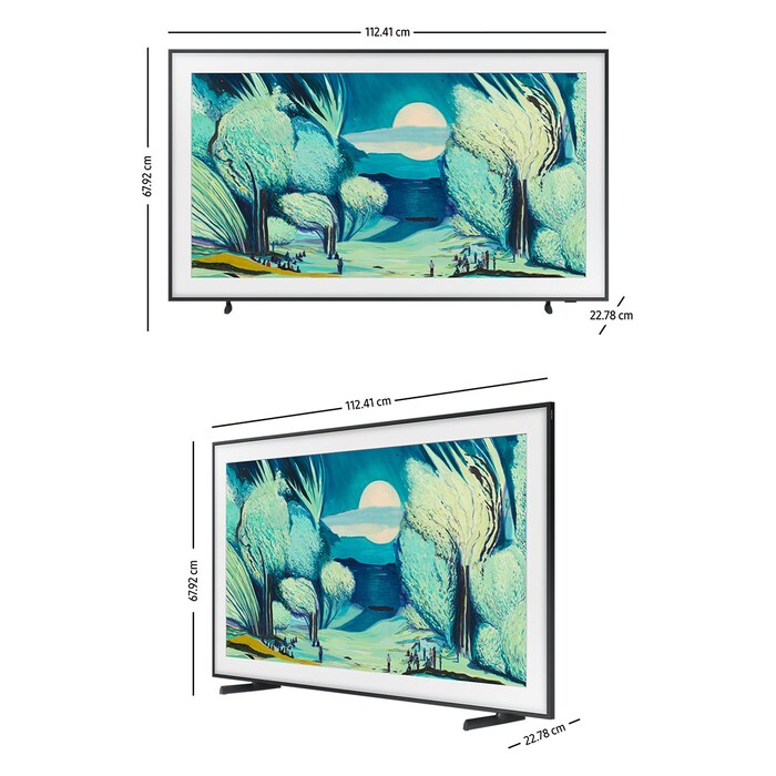 Pantalla Samsung The Frame 50" QLED 4K QN50LS03FAF con Marco