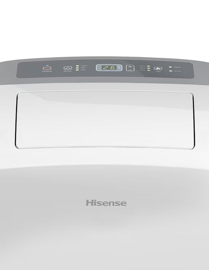 Aire Acondicionado Portátil Hisense 12,000 BTUs Wi-Fi Frío/Calor 110V R32