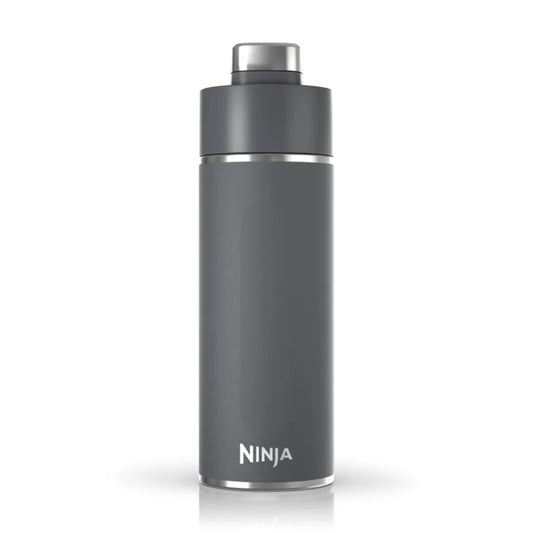 Botella de Agua de Viaje Ninja Gris Asa de Silicona DW2401GY