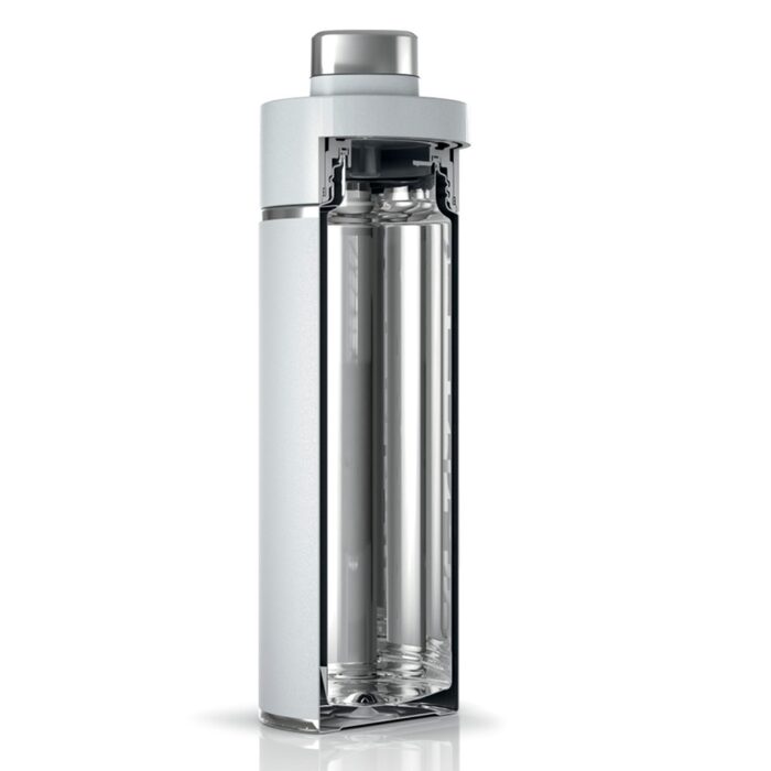 Botella de Agua de Viaje Ninja Blanco Asa de Silicona DW1801WH