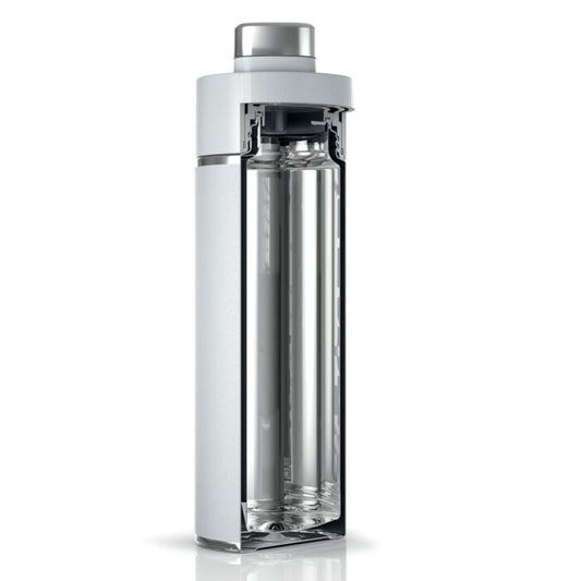 Botella de Agua de Viaje Ninja Blanco Asa de Silicona DW1801WH