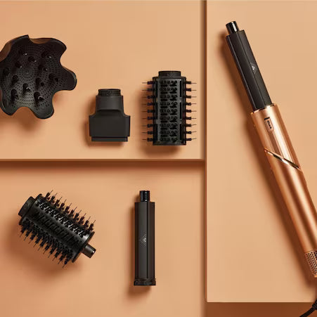 Multiestilizador Shark 6 pzas Naranja Sistema de Peinado y Secado por Aire HD442OR