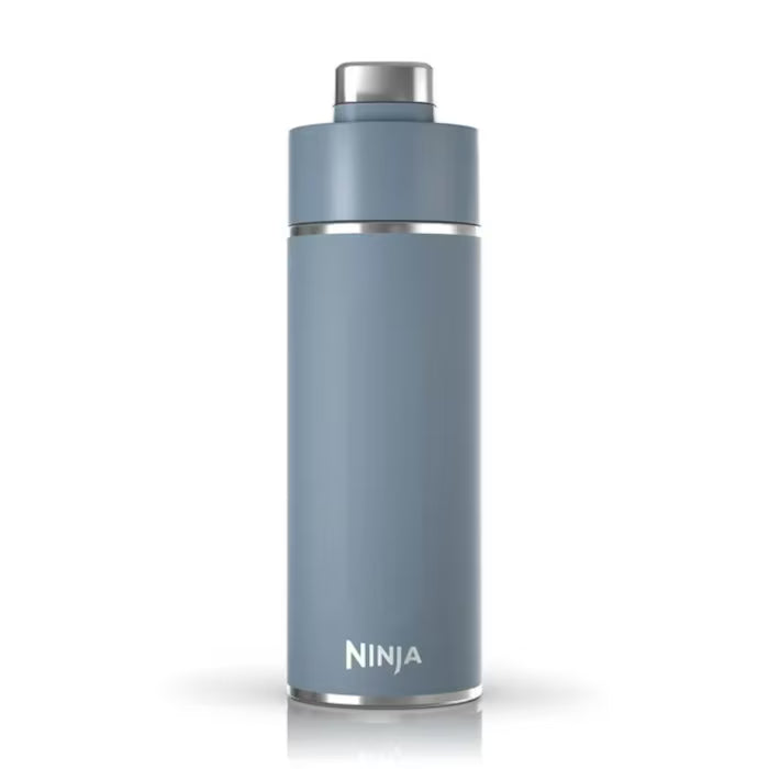 Botella de Agua de Viaje Ninja Azul Asa de Silicona DW1801BL