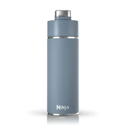 Botella de Agua de Viaje Ninja Azul Asa de Silicona DW1801BL