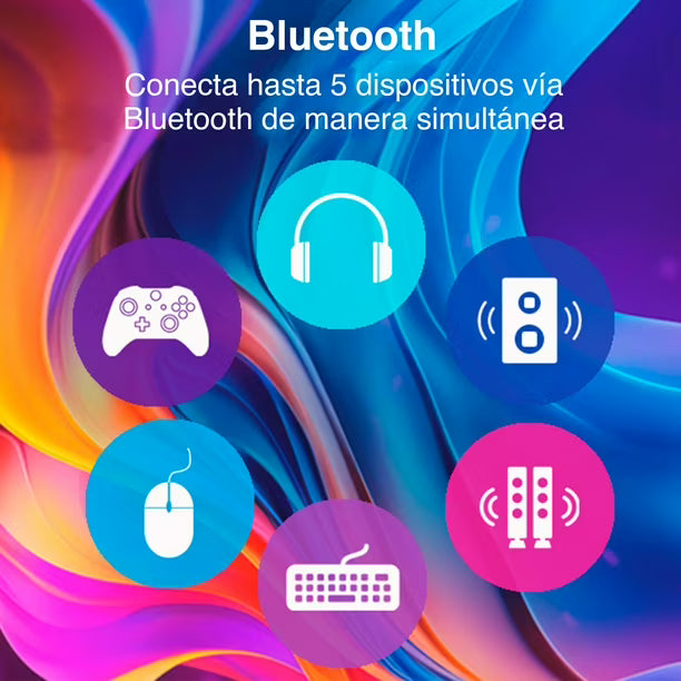 Pantalla Smart TV Sansui 24" HD con interfaz WebOS y conectividad Bluetooth para cinco dispositivos.