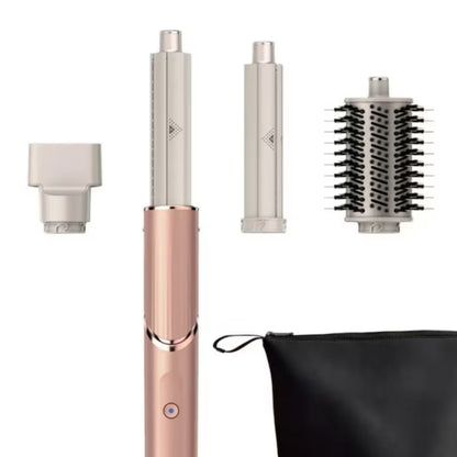 Multiestilizador Shark 5 pzas Rosa Sistema de Peinado y Secado por Aire HD432PK