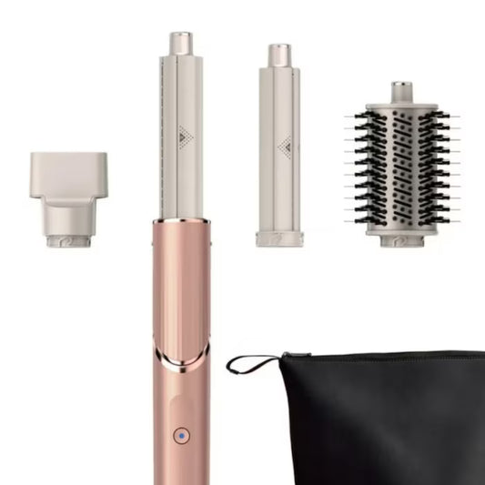 Multiestilizador Shark 5 pzas Rosa Sistema de Peinado y Secado por Aire HD432PK