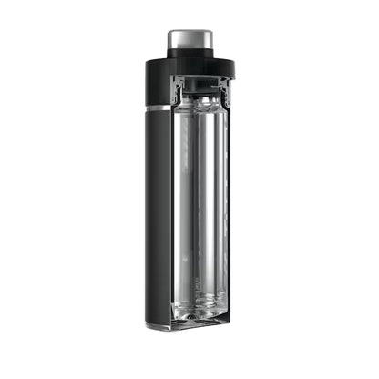 Botella de Agua de Viaje Ninja Negro Asa de Silicona DW1801BK