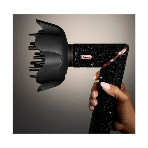 Multiestilizador Shark 6 pzas Negro Sistema de Peinado y Secado por Aire HD442JB