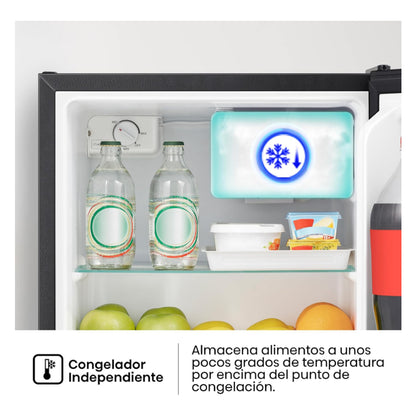 Frigobar Hisense 1.6 Pies Cúbicos RR16D6ABX1 - Negro