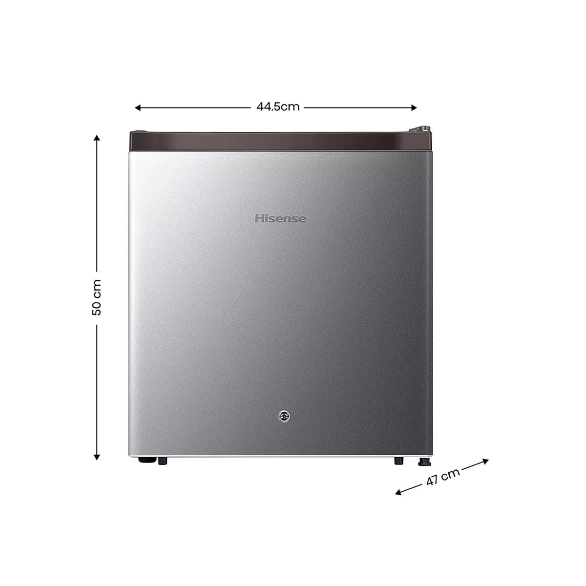 Frigobar Hisense 1.6 Pies Cúbicos RR16D6AGX1 - Acero Inoxidable