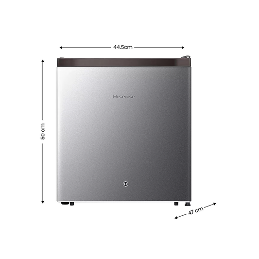 Frigobar Hisense 1.6 Pies Cúbicos RR16D6AGX1 - Acero Inoxidable