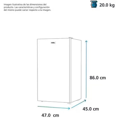 Frigobar Mabe 4 Pies Cúbicos RMF0411PYMX0 - Compacto y Eficiente