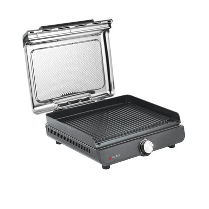 Parrilla Eléctrica y Plancha Ninja Negro GR101