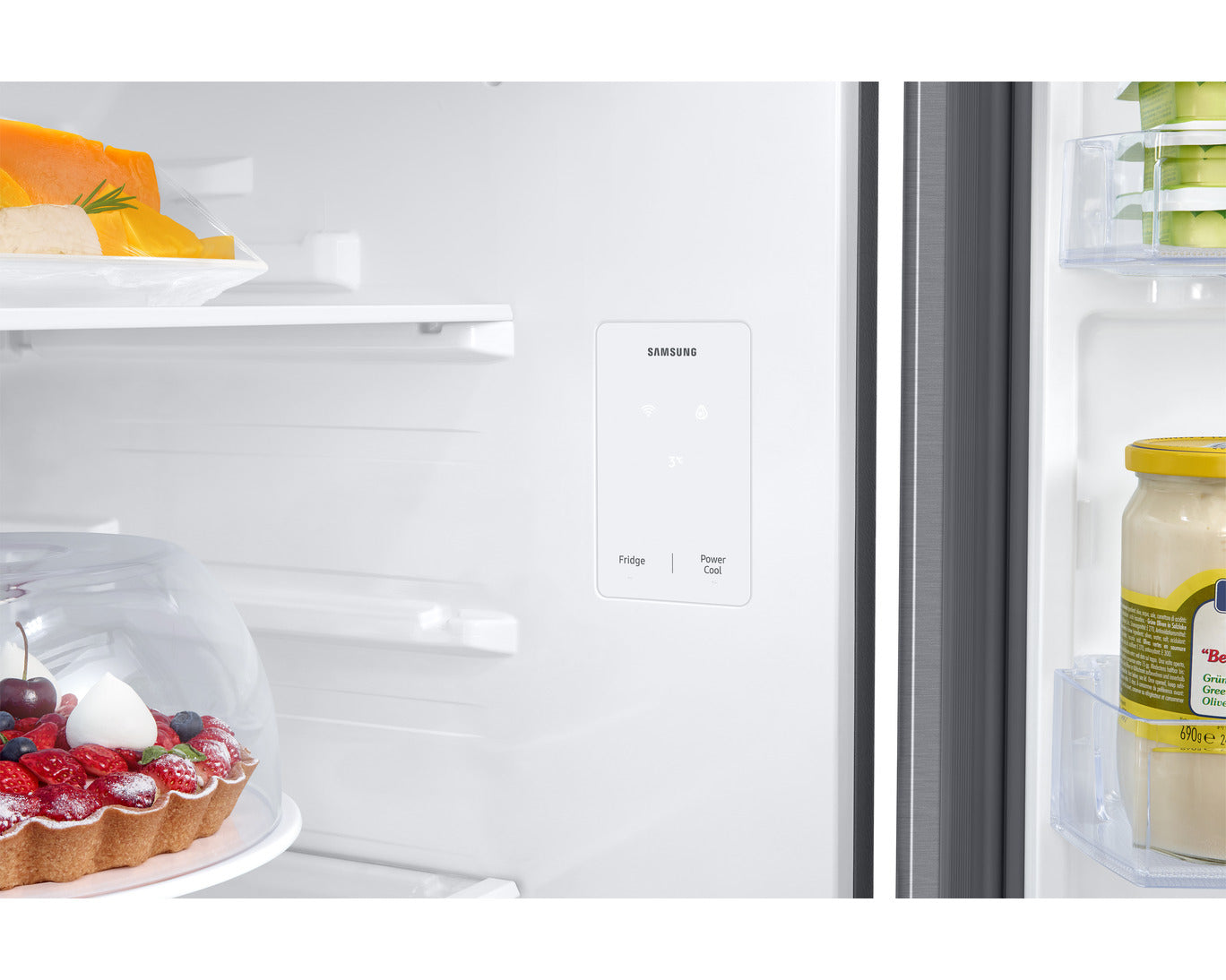 Refrigerador Samsung 11 Pies Top Mount Color Silver RT31DG5124S9EM