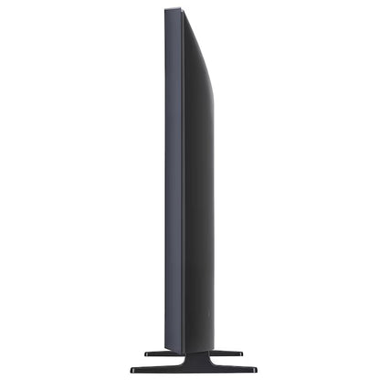Pantalla LG Smart TV 32" modelo 32R65013PSA vista lateral delgada negra.