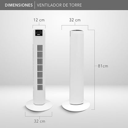 Ventilador de Torre RCA RC/WT2 - Compacto y Eficiente